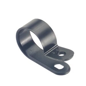 Jandorf Nylon Black Cable Clamp 3/8" x 1/2" 61448