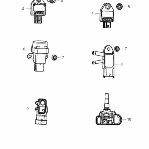 Mopar Occupant Detection Sensor 68237026AA001