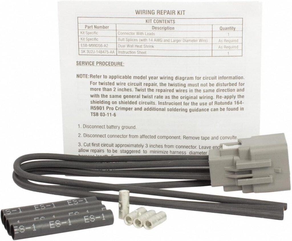 Motorcraft Wiring Pigtail Kit WPT-114
