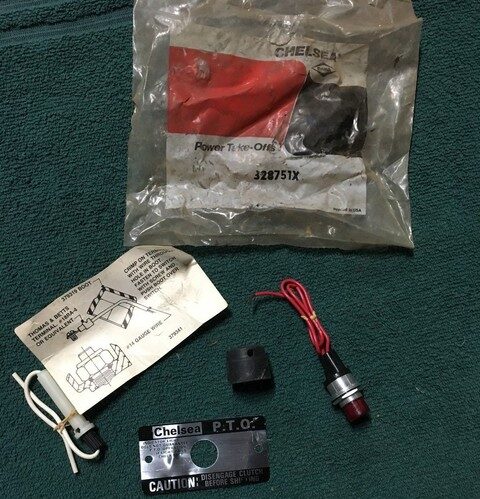 Chelsea Power Take-Off PTO Indicator Light Kit 328751X
