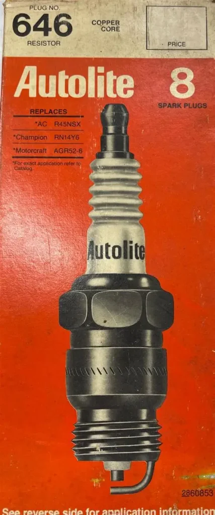 Autolite Spark Plugs 646