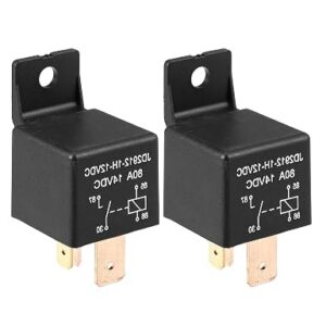 4-PIN 12V 80A Relay 2PK JD2912-1H-12VDC