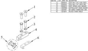 Tommy Gate Liftgate Pin 8030